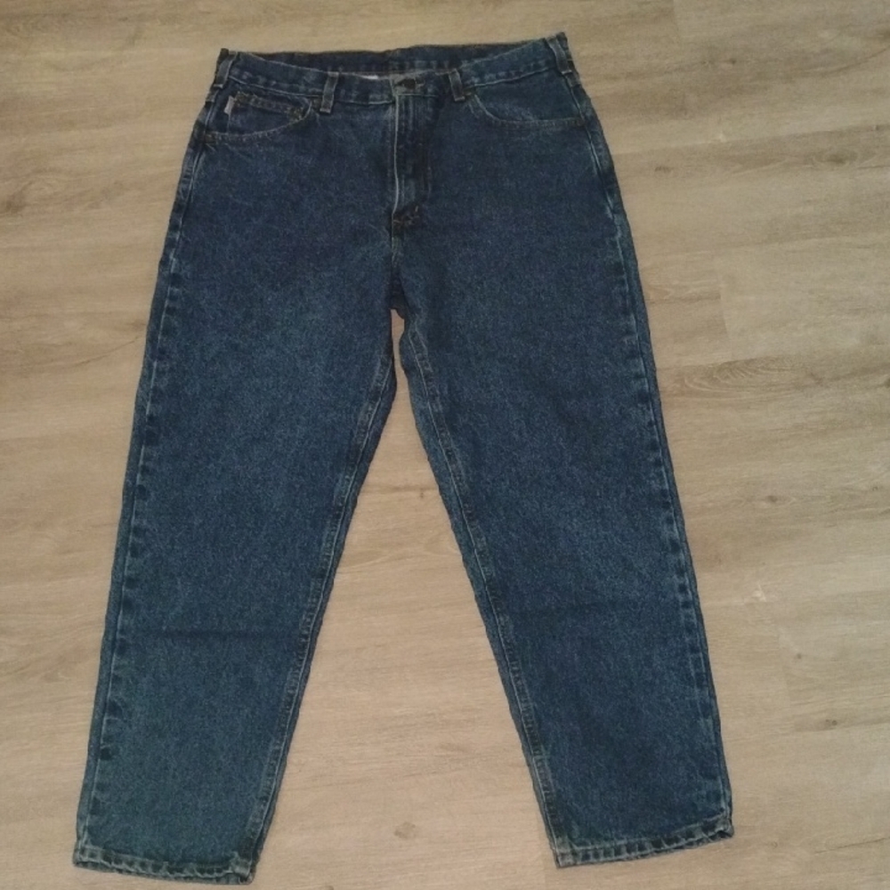 Carhartt Men's Relaxed Fit Blue Jeans